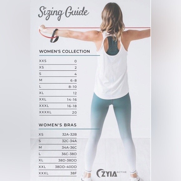 NWT Zyia Hot Pink Ivory Blush Spell-Out Athlete Tank Muscle Top Size Small NEW - Picture 12 of 13